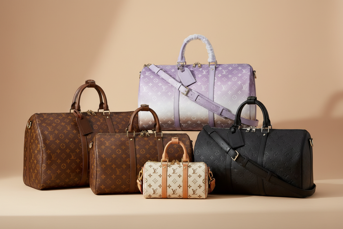 Louis Vuitton Keepall travel bags collection hero image