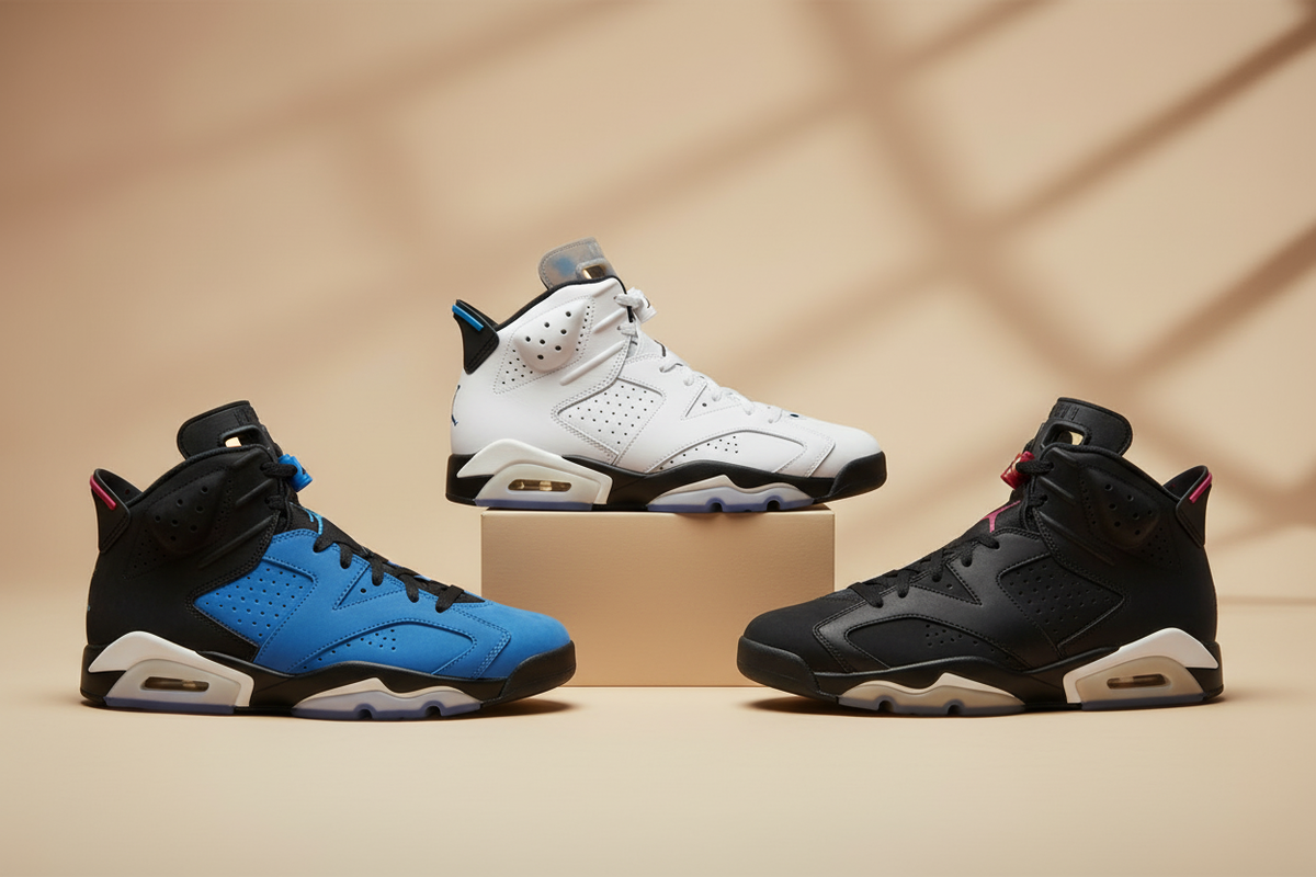 Air Jordan 6 collection hero image