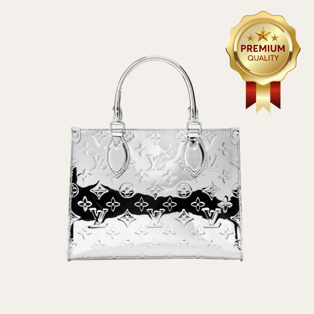 [Premium Quality] – Louis Vuitton Onthego PM Silver 9.8 Inches M26373