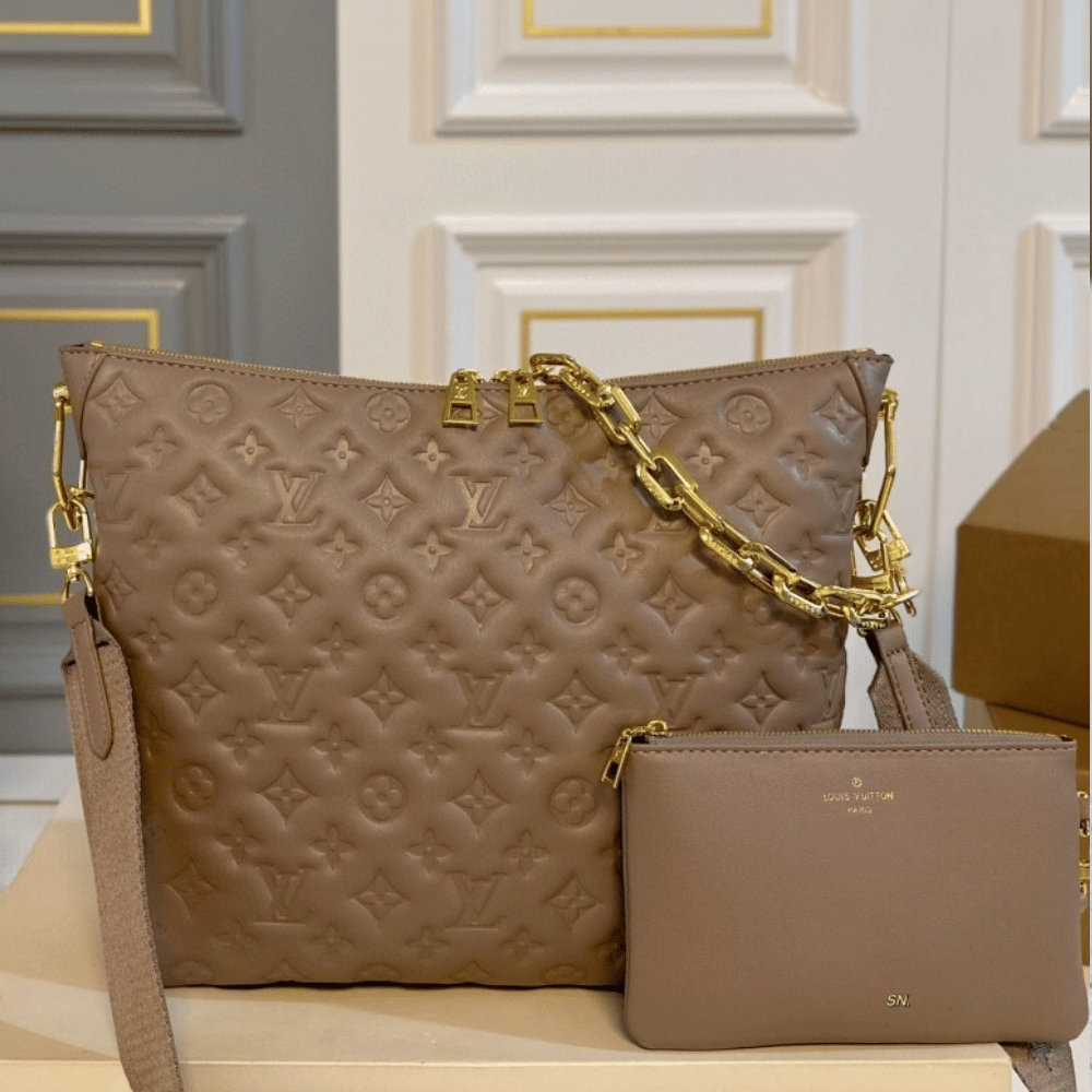 Louis Vuitton Coussin Hobo MM Galet 15.0 Inches M12071