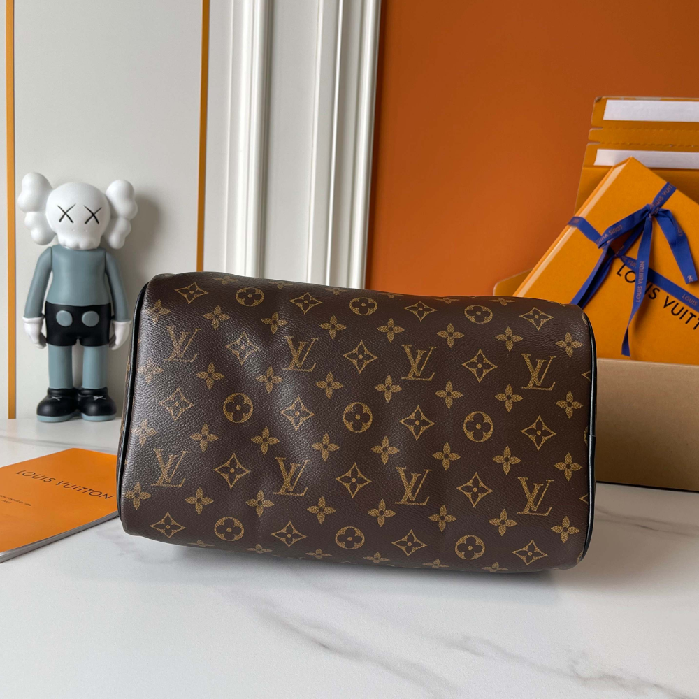 Louis Vuitton Speedy Soft 30 Dark 11.8 Inches M12243