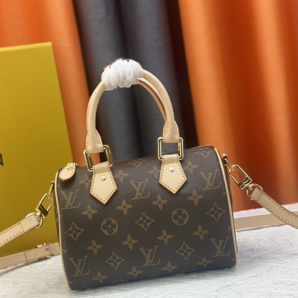 Louis Vuitton Speedy Bandouilière 20 Brown 8.1 Inches M46234