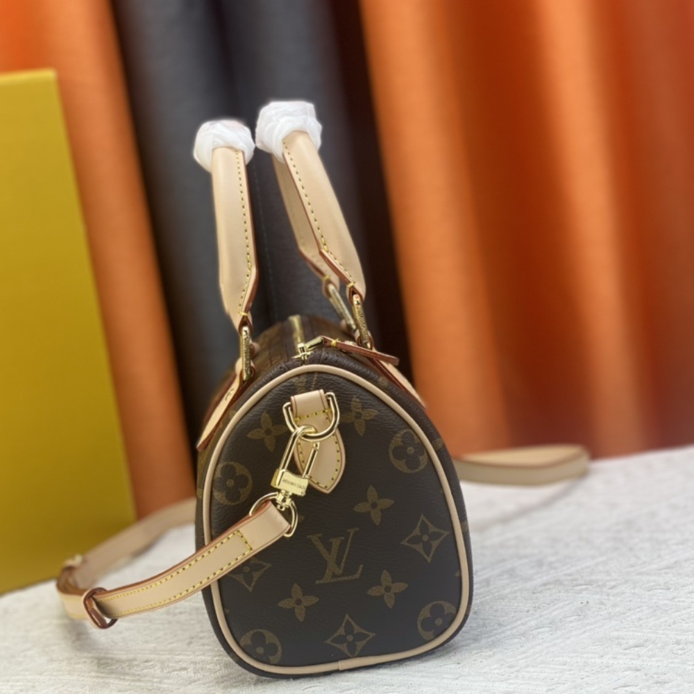 Louis Vuitton Speedy Bandouilière 20 Brown 8.1 Inches M46234