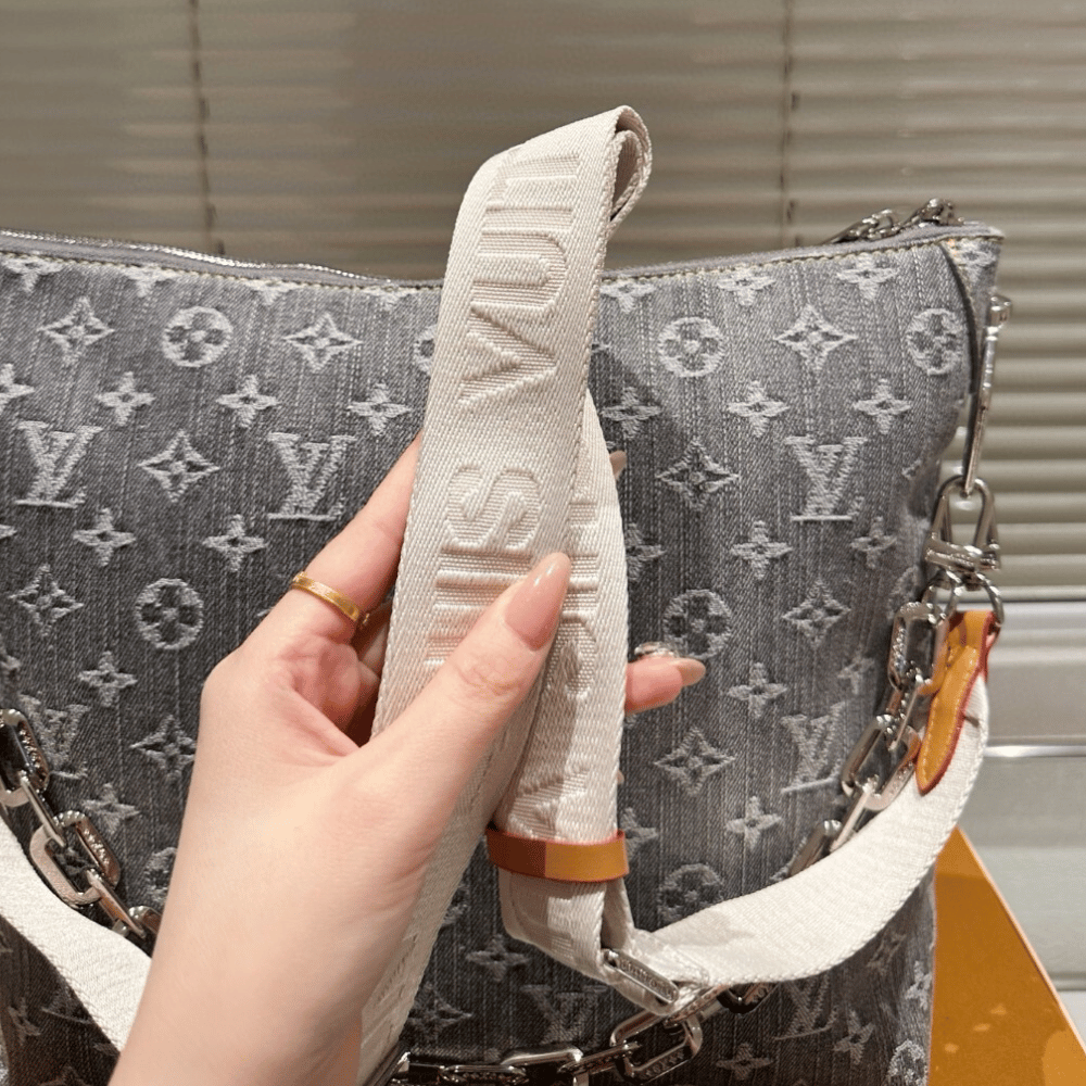 Louis Vuitton Coussin PM Denim Grey 11.8 Inches