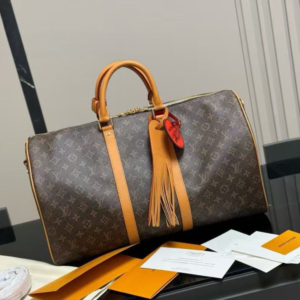 Louis Vuitton Keepall Bandoulière 50 Monogram 19.7 Inches M11541