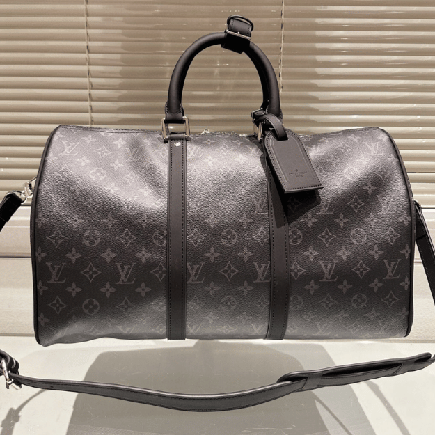 Louis Vuitton Keepall 45 Monogram Eclipse Black 17.7 Inches M40605
