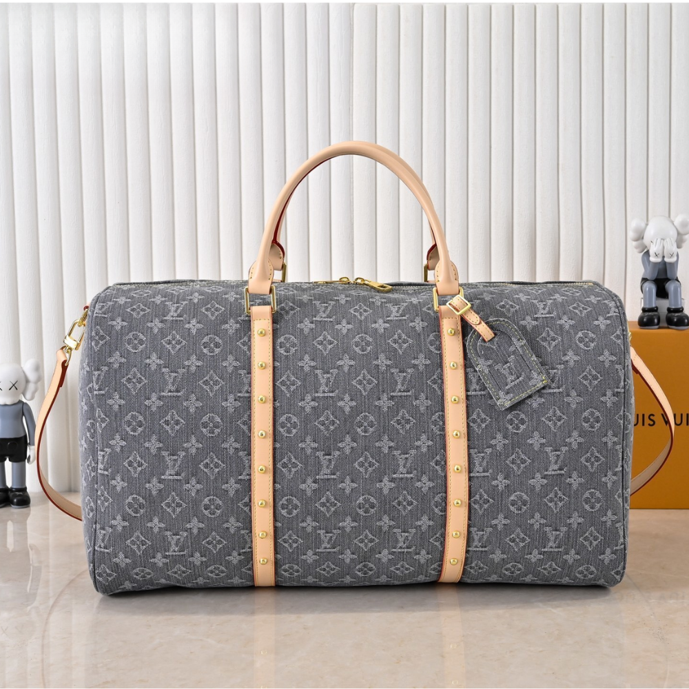 Louis Vuitton Keepall Bandoulière 50 Travel Bag M25334
