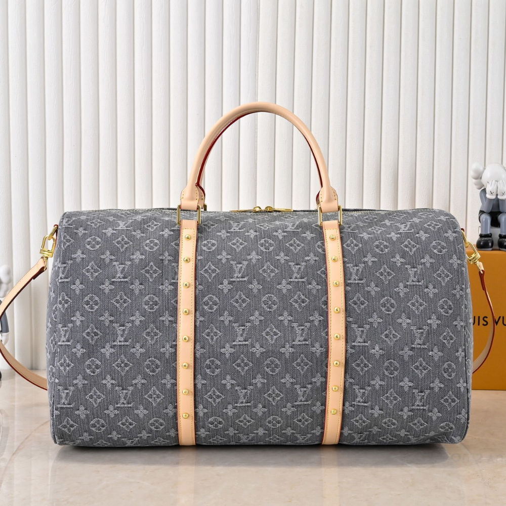 Louis Vuitton Keepall Bandoulière 50 Travel Bag M25334