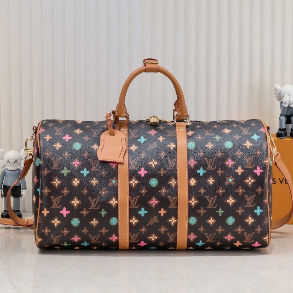 Louis Vuitton Keepall Bandoulière 50 Bag Brown 19.7 Inches M24901