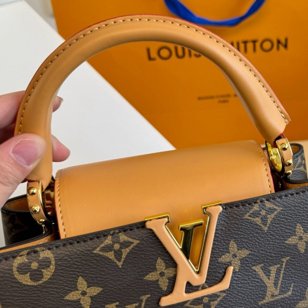 Louis Vuitton Capucines BB Monogram Brown 10.6 Inches
