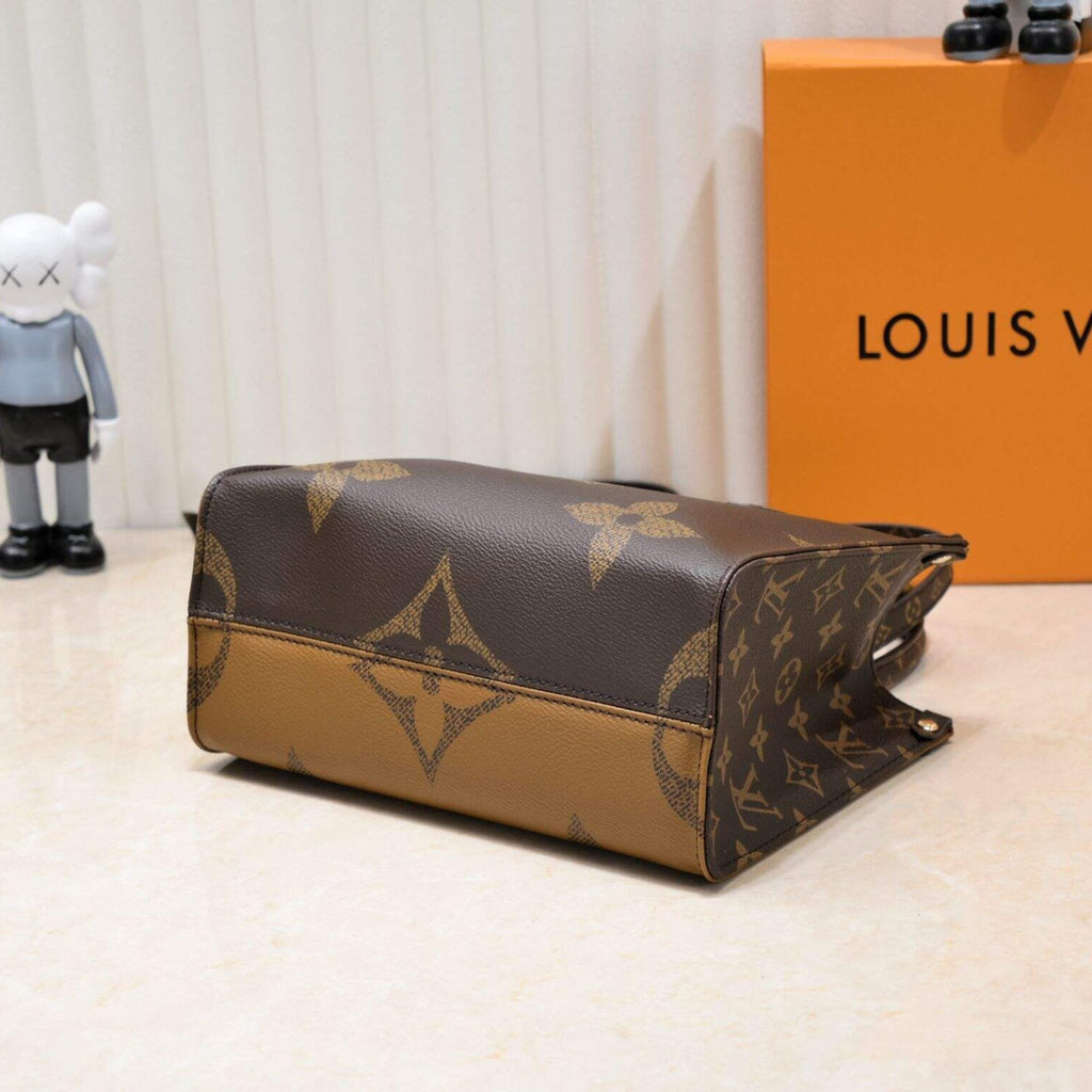 Louis Vuitton Onthego PM Brown Bag 9.8-Inch M46373