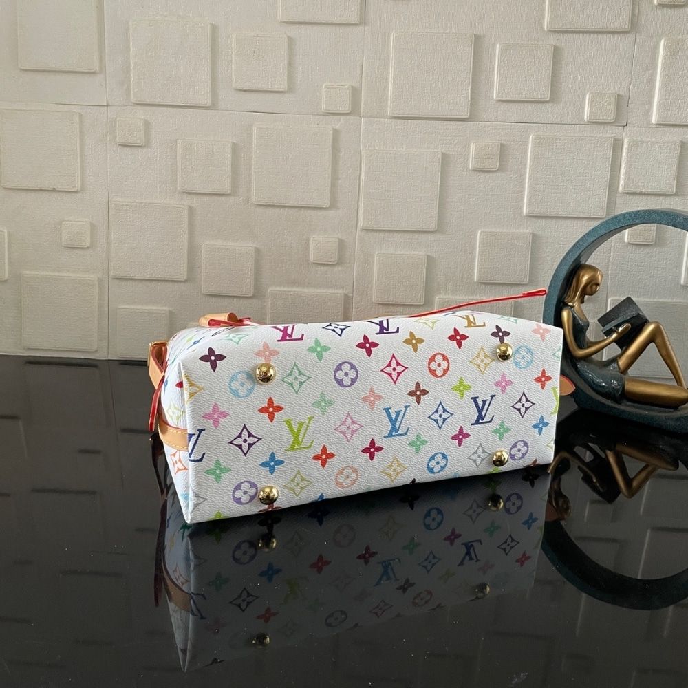 [Premium Quality] – Louis Vuitton Carryall Multicolor White 11.4 Inches M13661