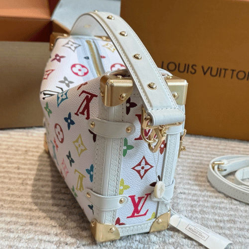Louis Vuitton X Takashi Murakami Side Trunk Mm Multicolor 9.3 Inches M14046