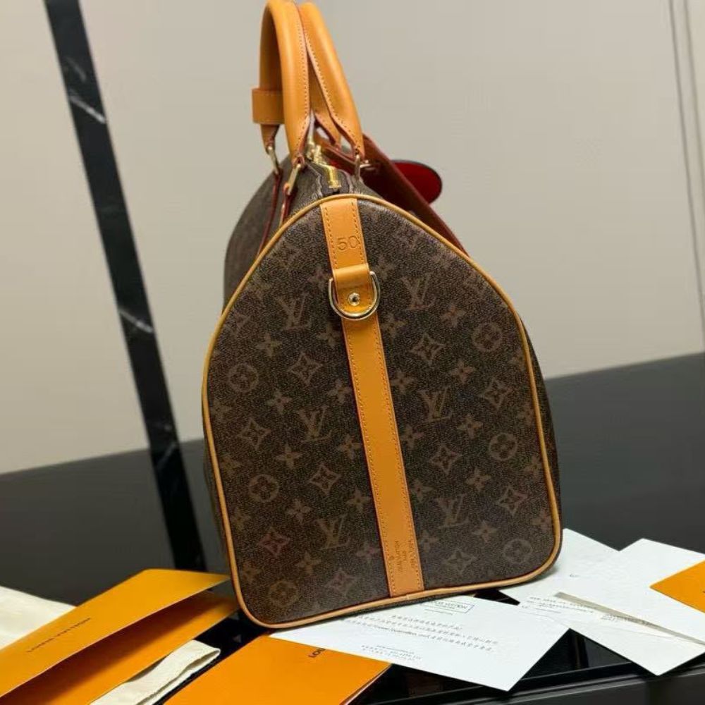 Louis Vuitton Keepall Bandoulière 50 Monogram 19.7 Inches M11541