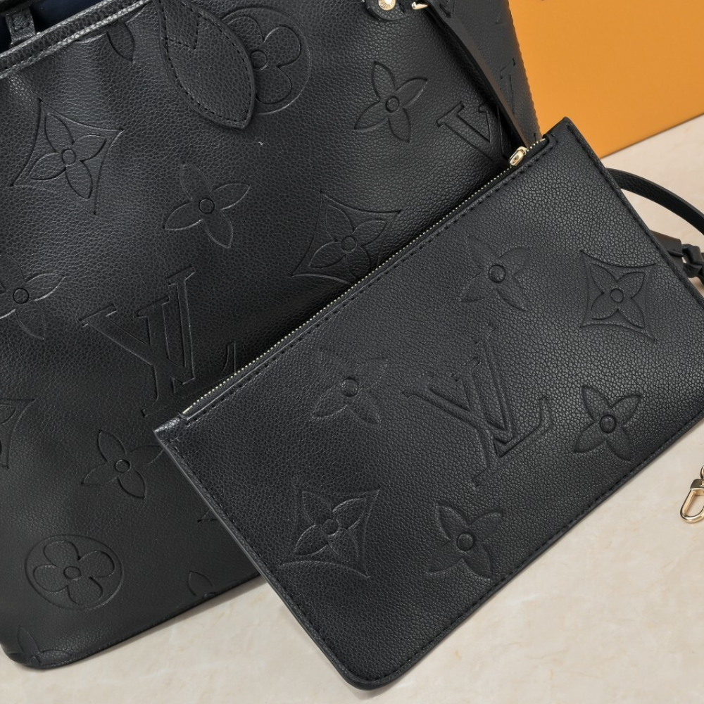Louis Vuitton Neverfull MM Black 12.2 Inches M12605