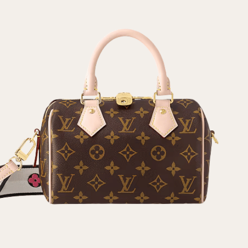 Louis Vuitton Speedy Bandouilière 20 Brown 8.1 Inches M46234