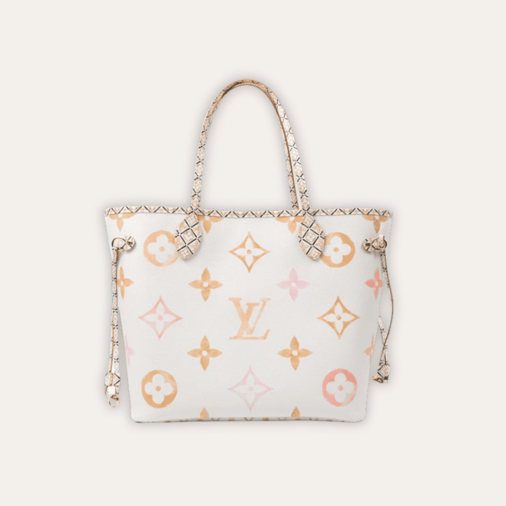 Louis Vuitton Monogram Giant Neverfull MM Beige 12.2 Inches M44571