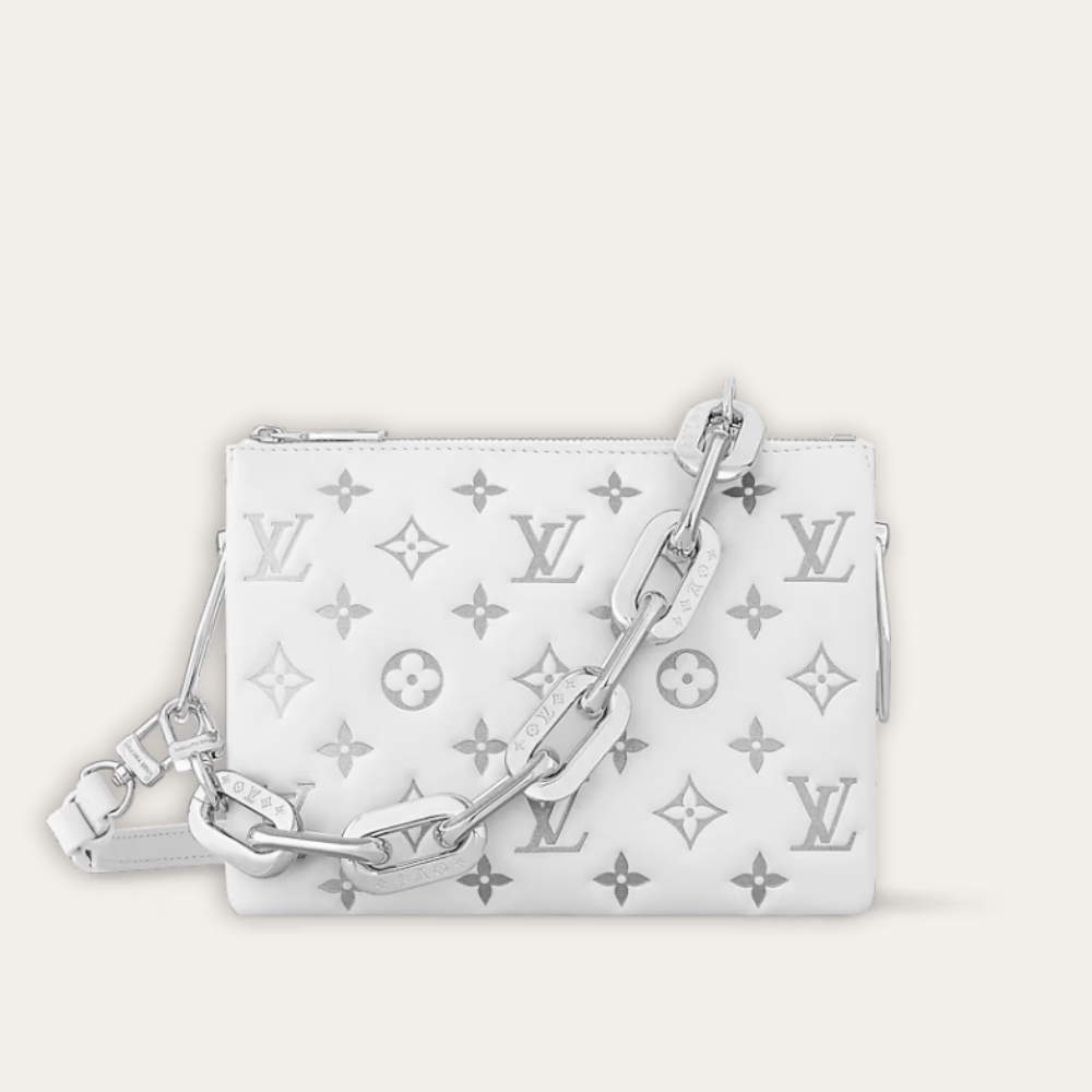 Louis Vuitton Coussin BB LV Ski White 8.3 Inches M11957
