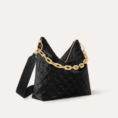 Louis Vuitton Coussin Hobo MM Black 15 Inches M12068