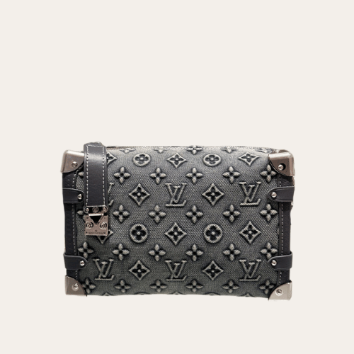 Louis Vuitton Side Trunk Guixiaoling Denim 9.5 Inches