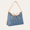 Louis Vuitton Carryall Denim Blue Bag 15.3-Inch