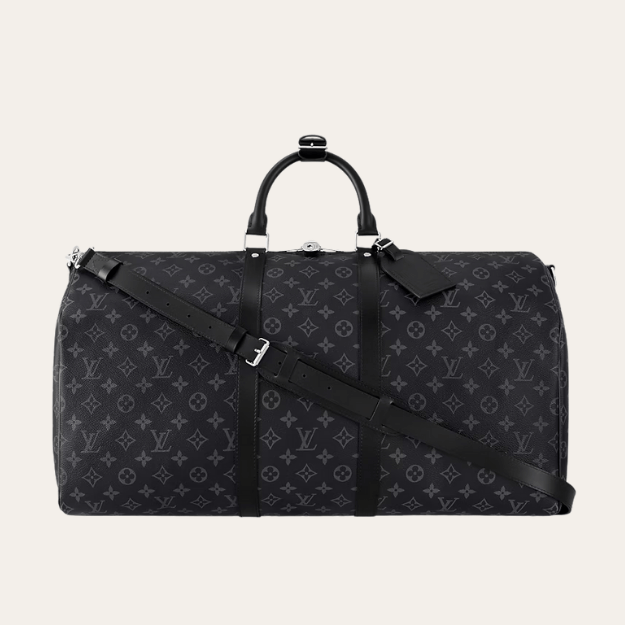 Louis Vuitton Keepall 45 Monogram Eclipse Black 17.7 Inches M40605
