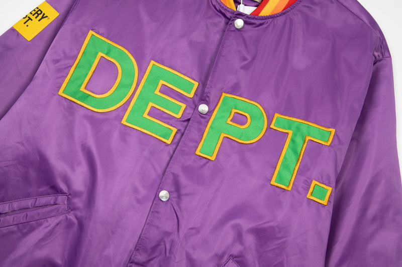 Gallery Dept. DEPT. Logo Varsity Bomber Jacket