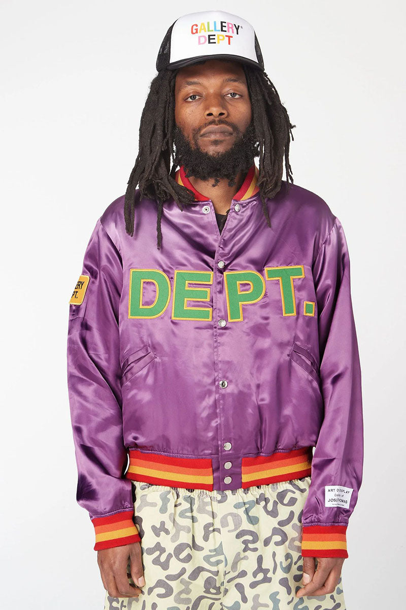 Gallery Dept. DEPT. Logo Varsity Bomber Jacket