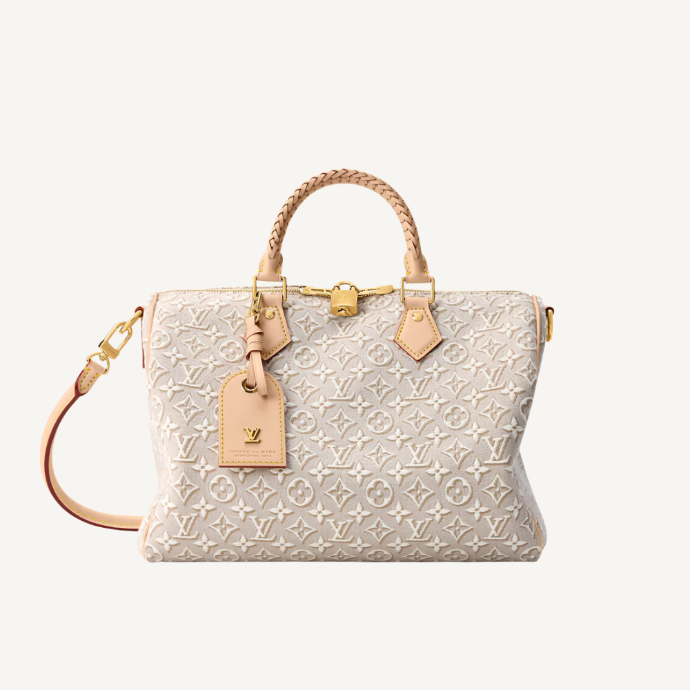 Louis Vuitton Speedy Soft 30 Monogram Emblème Peuplier 11.8 Inches