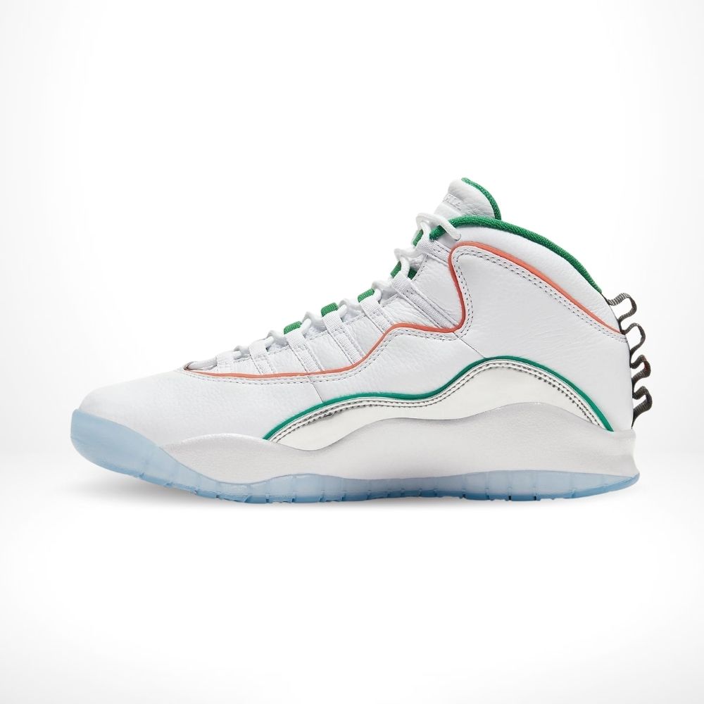 Air Jordan 10 Retro Wings White Chrome
