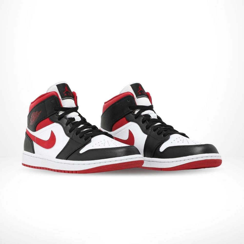 Air Jordan 1 Mid Gym Red Black White