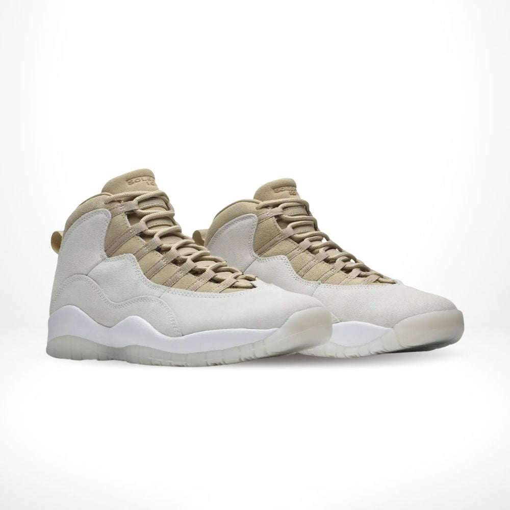 Air Jordan 10 Retro X SoleFly 10th Anniversary Sail Turbo