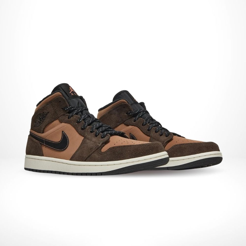 Air Jordan 1 Mid Dark Chocolate Brown SE
