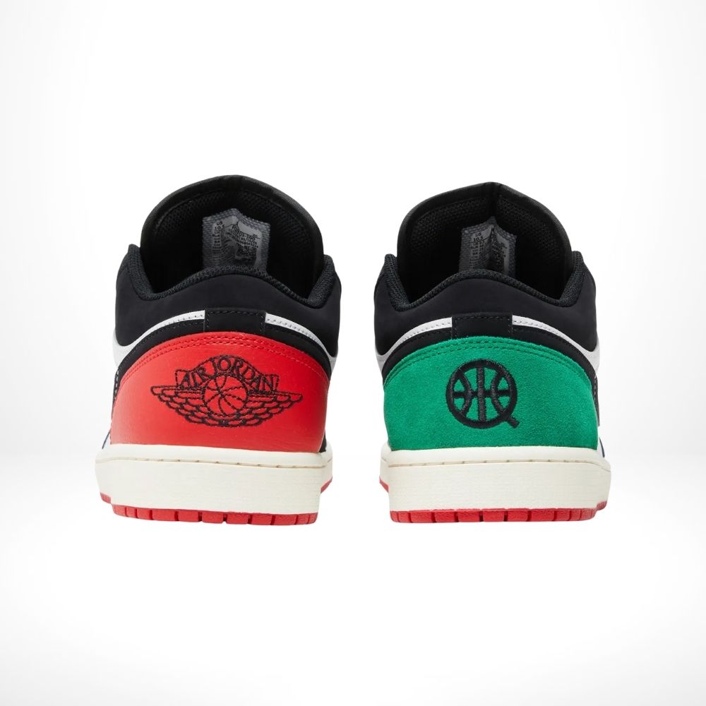Air Jordan 1 Low Quai 54 Black White 2023