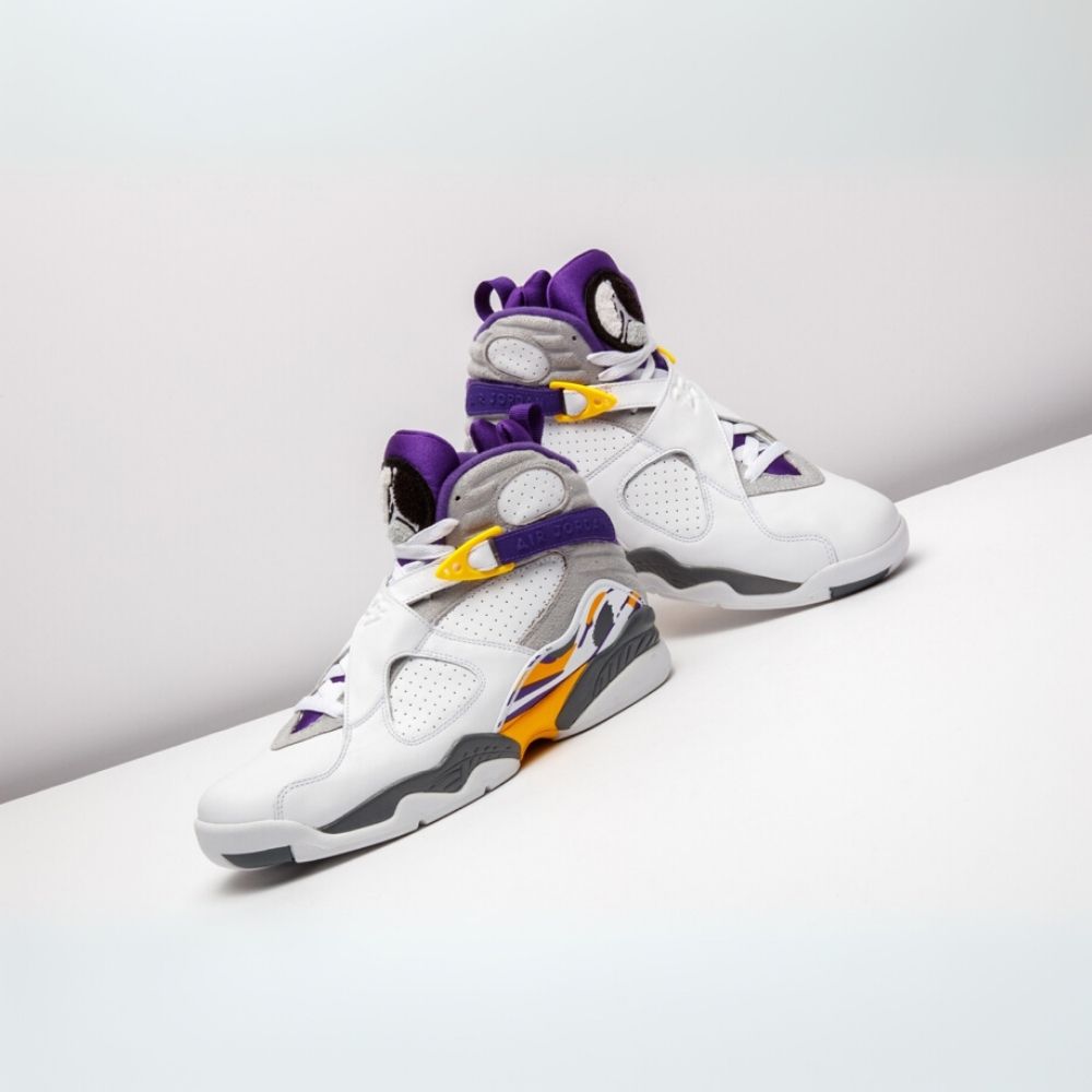 Air Jordan 8 Retro Kobe Bryant White PE