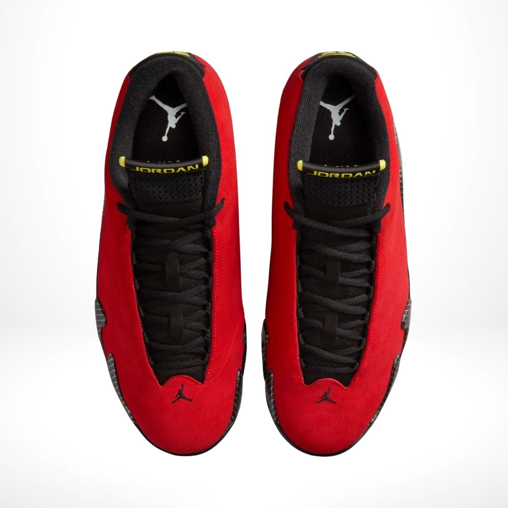 Air Jordan 14 Retro Ferrari University Red Black Carbon 2025