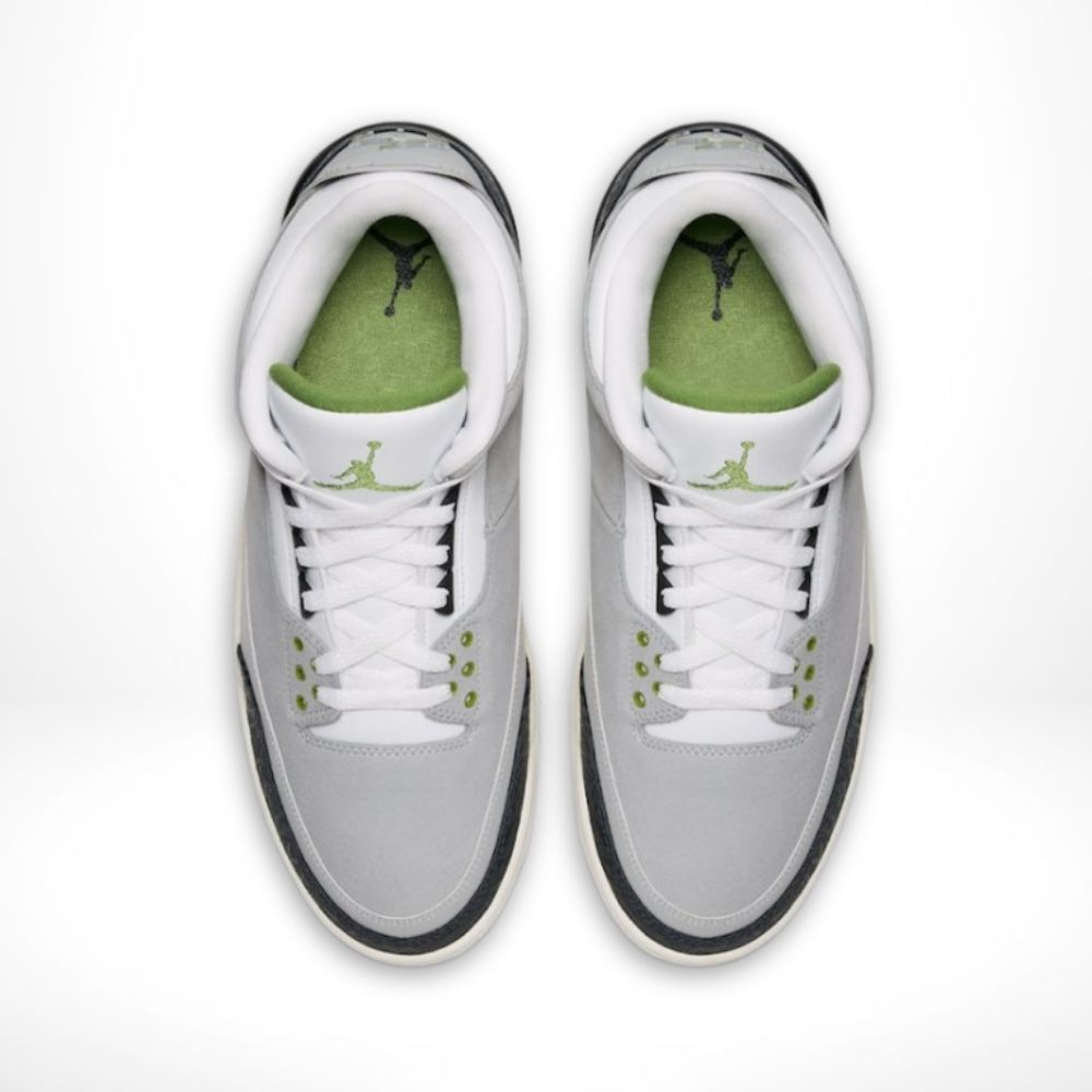 Air Jordan 3 Retro Chlorophyll Grey Black