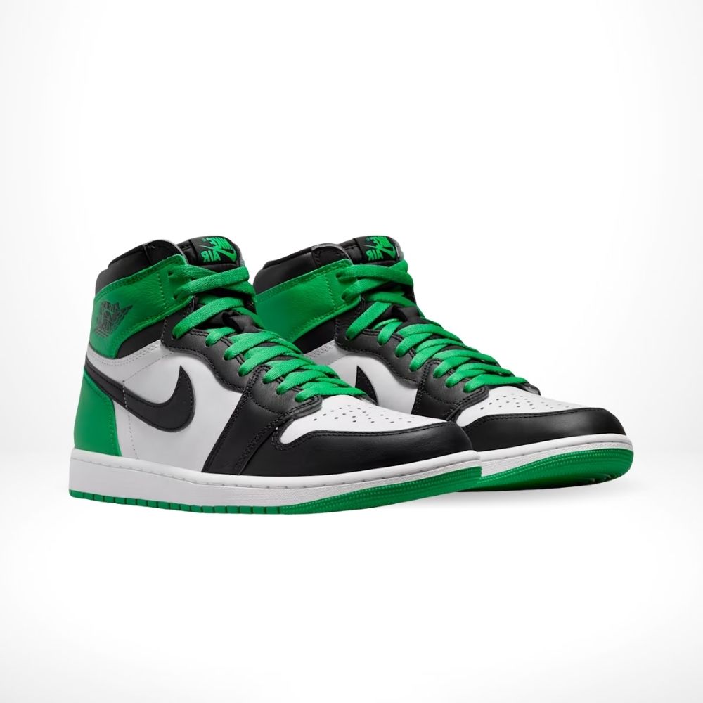 Air Jordan 1 Retro High OG Lucky Green Black