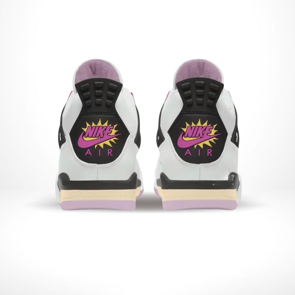 Air Jordan 4 Comic White Pink Custom